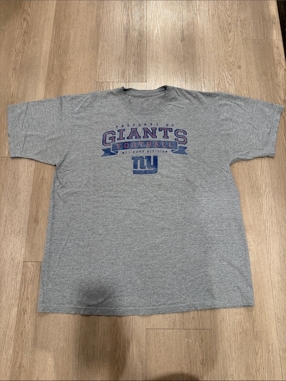 Vintage New York Giants Gray Logo T-Shirt